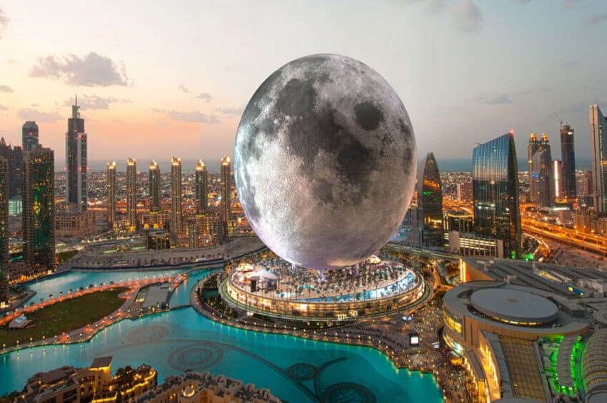 The Enormous Moon Hotel in Dubai
