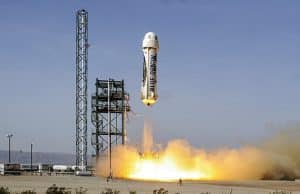 Blue Origin Rocket launch
