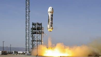 Blue Origin Rocket launch