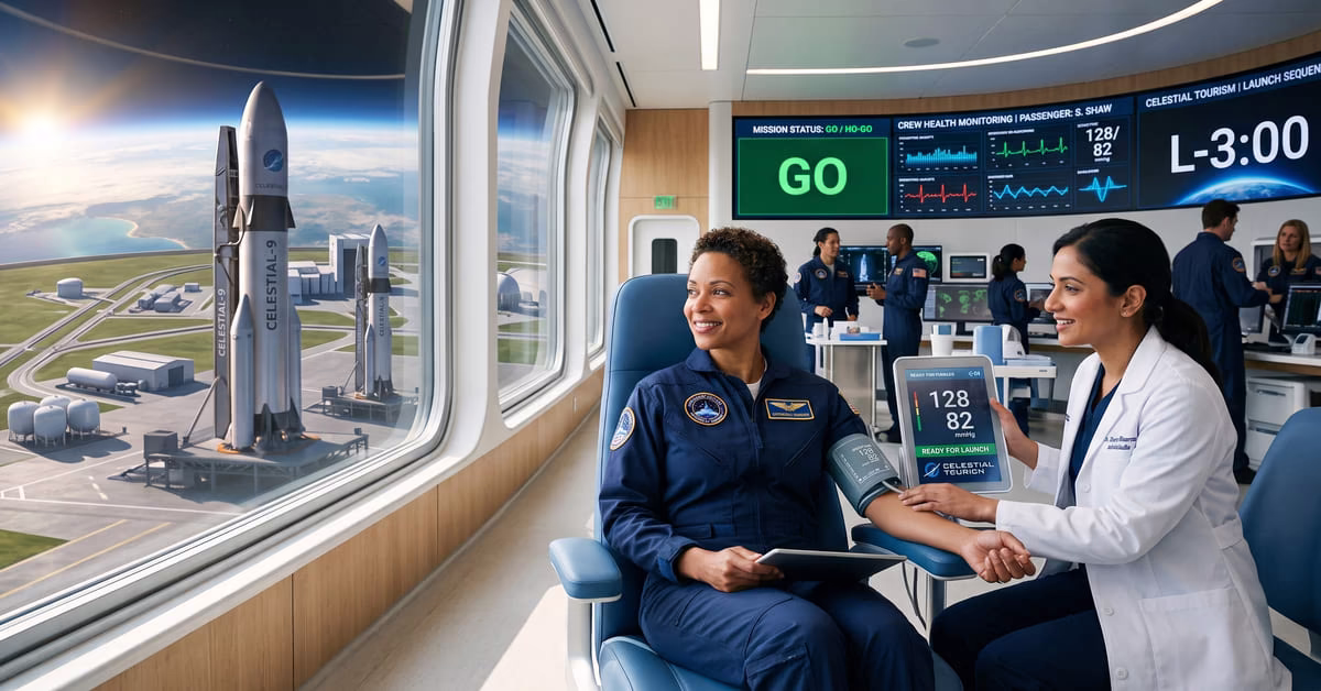 Can People With High Blood Pressure Go to Space?